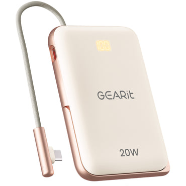 GEARit 2-in-1 10000mAh Power Bank - MagSafe Battery Pack with Kickstand