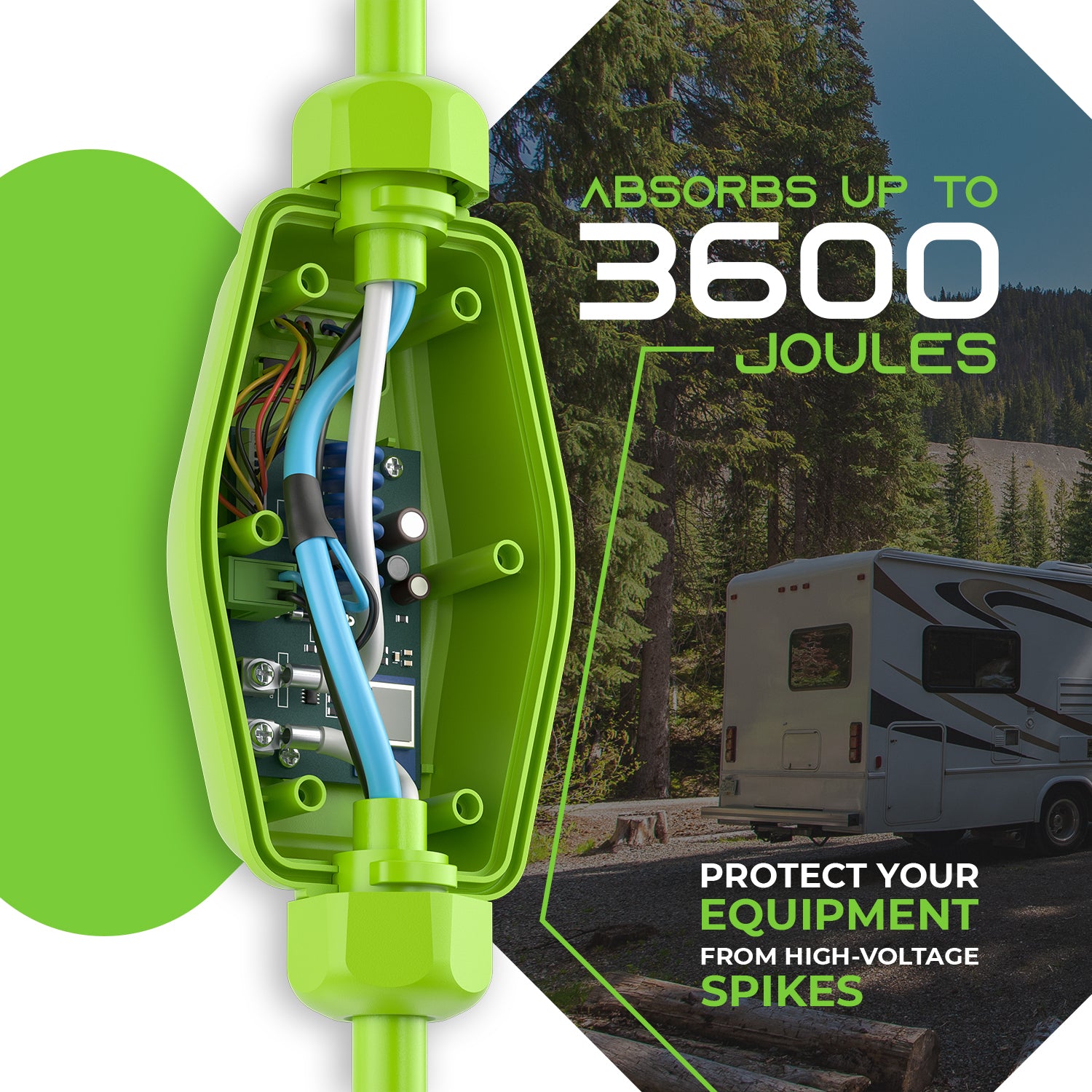 30 Amp WiFi RV Surge Protector Monitor in Real Time GEARit