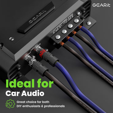 12 Gauge Speaker Wire, Speaker Cable 100ft for Car Audio, Home Theater, CCA