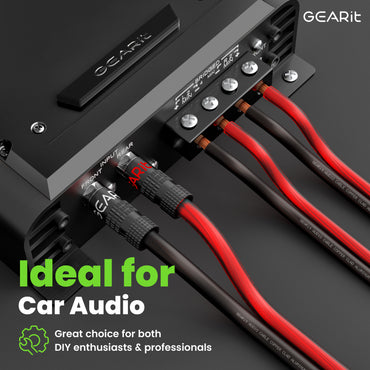 12 Gauge Speaker Wire, Speaker Cable 100ft for Car Audio, Home Theater, CCA