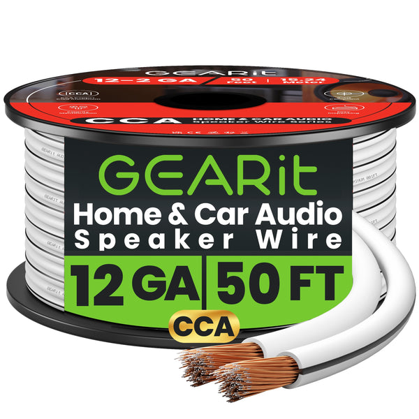 12 Gauge CCA Speaker Wire