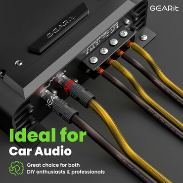 12 Gauge Speaker Wire, Speaker Cable 100ft for Car Audio, Home Theater, CCA