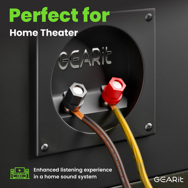 14 Gauge Speaker Wire CCA - Copper Clad Aluminum - Home Theater, Car Speakers & More