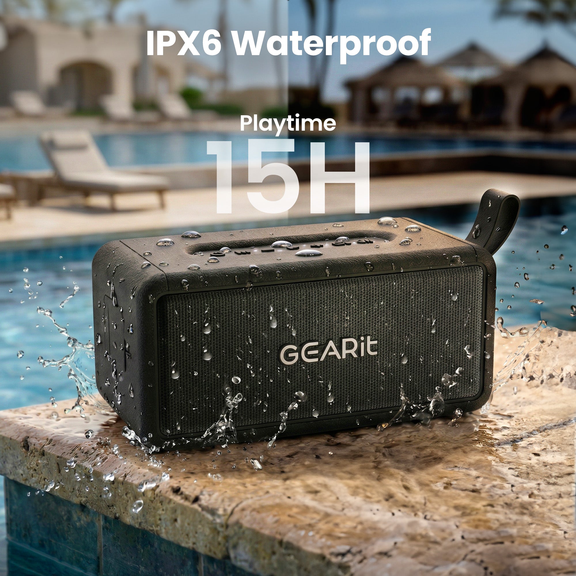 40W Portable Bluetooth Speaker | IPX6 Waterproof | GEARit