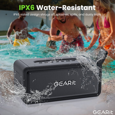 GEARit 40W Portable Bluetooth Speaker IPX6