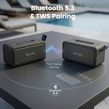 GEARit 40W Portable Bluetooth Speaker IPX6