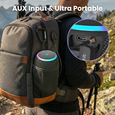 Portable Water-Resistant 15W Bluetooth Speaker