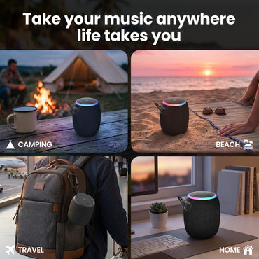 Portable Water-Resistant 15W Bluetooth Speaker