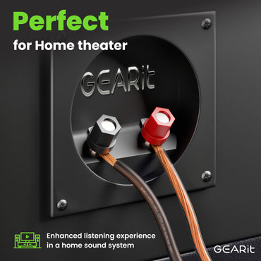 14 Gauge Speaker Wire CCA - Copper Clad Aluminum - Home Theater, Car Speakers & More