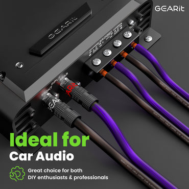 12 Gauge Speaker Wire, Speaker Cable 100ft for Car Audio, Home Theater, CCA