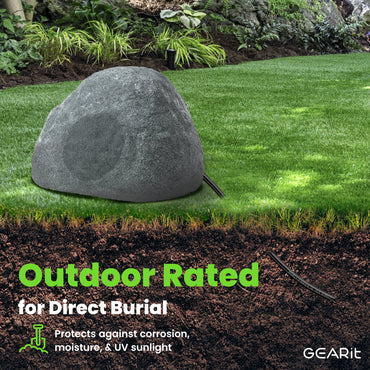 14 AWG In Wall Speaker Wire 4-Conductor Bi-Wire Cables - CL2 Rated - Oxygen Free Copper (OFC), White