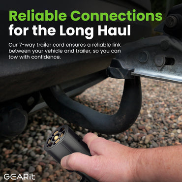 Heavy Duty 14AWG 7 Way Conductor Wire RV Trailer Cord