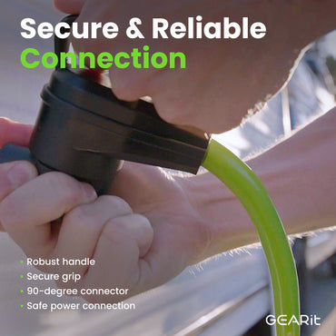 30 Amp 10/3 AWG NEMA TT-30P to L5-30R STW Generator Power Cord