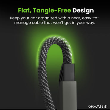 GEARit Lifestyle Series - 65W USB-C to USB-C Cable Fast Charging, 4 Feet