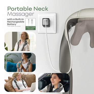 Adomii Electric Scalp Massager with 84 Kneading Nodes Cordless Waterproof (Copy)