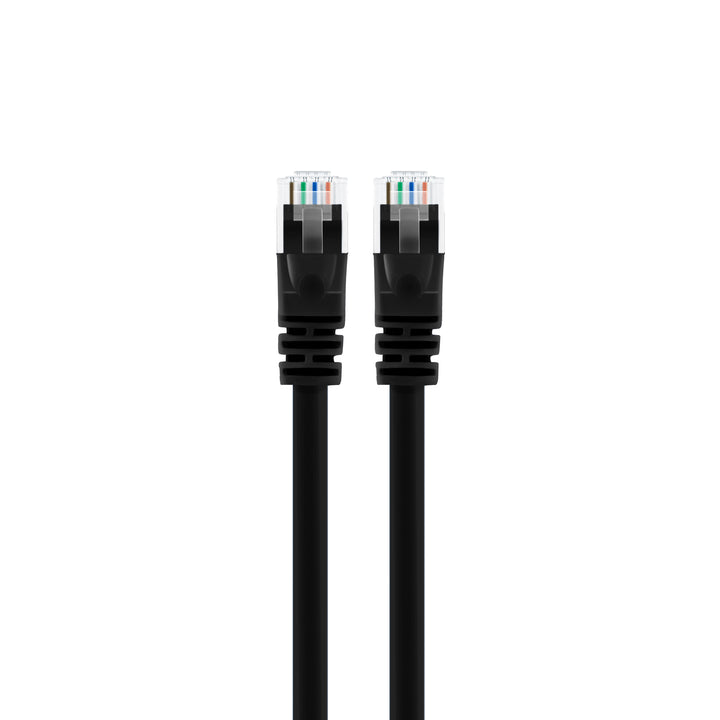 GearIT Cat5e Ethernet Patch Cable - Snagless RJ45, Stranded, 350Mhz, UTP, Pure Bare Copper Wire, 24AWG - Black - www.gearit.com