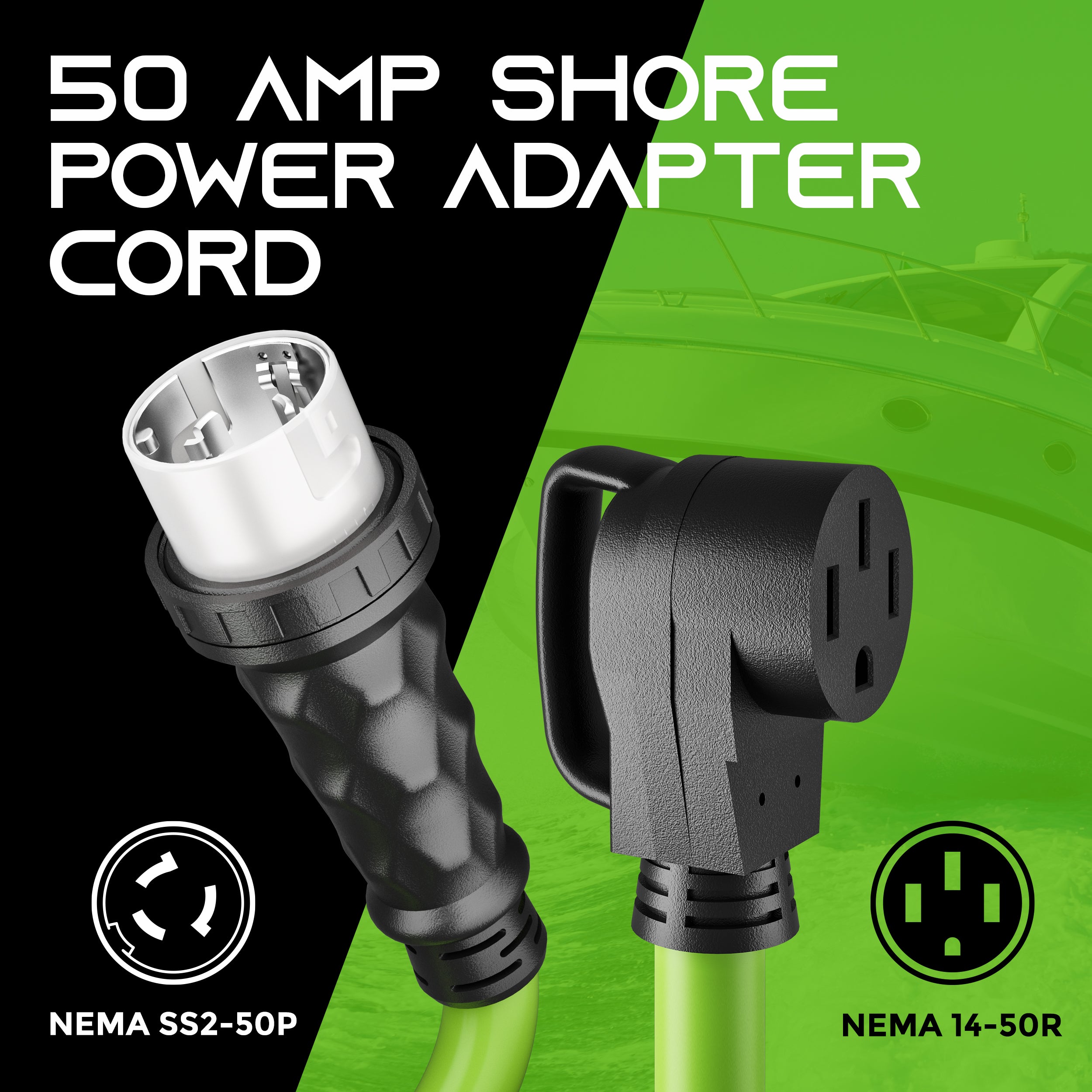 Shore Power Cord Adapter Shore power cord adapter
