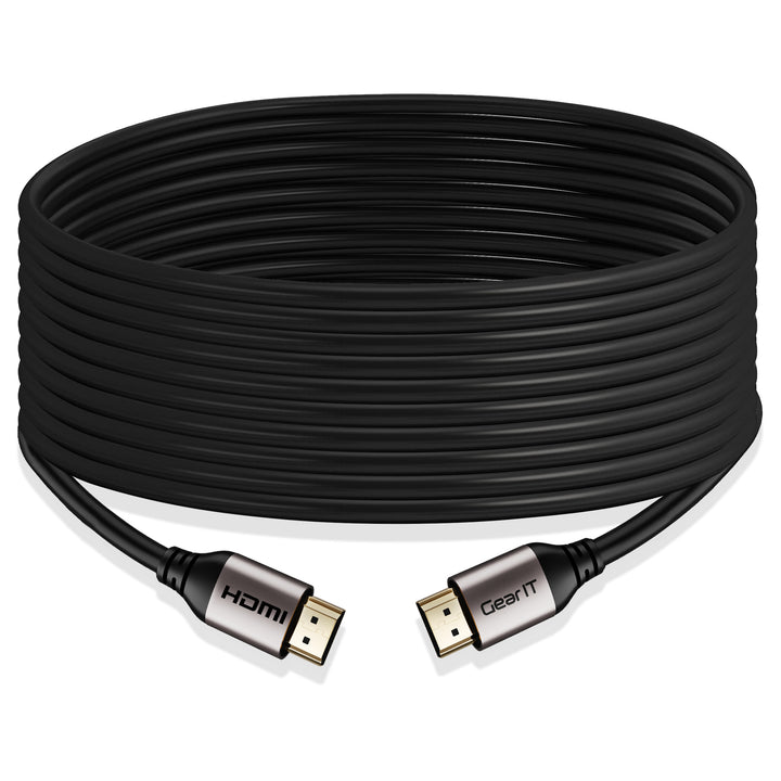GearIT 4K HDMI Cable CL3 Rated - HDMI 2.0b - 4K@60hz, Black - GearIT