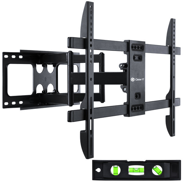 GearIT 37"-80" TV Wall Mount - Full Motion Swivel, Tilt, Articulating Arm (Up to 132 lbs) - GearIT
